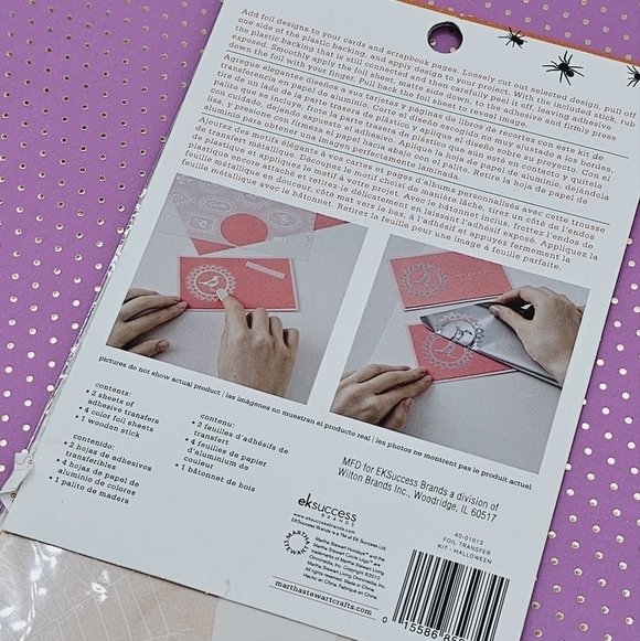 Martha Stewart Halloween Foil Transfer Kit - Picture 3 of 4